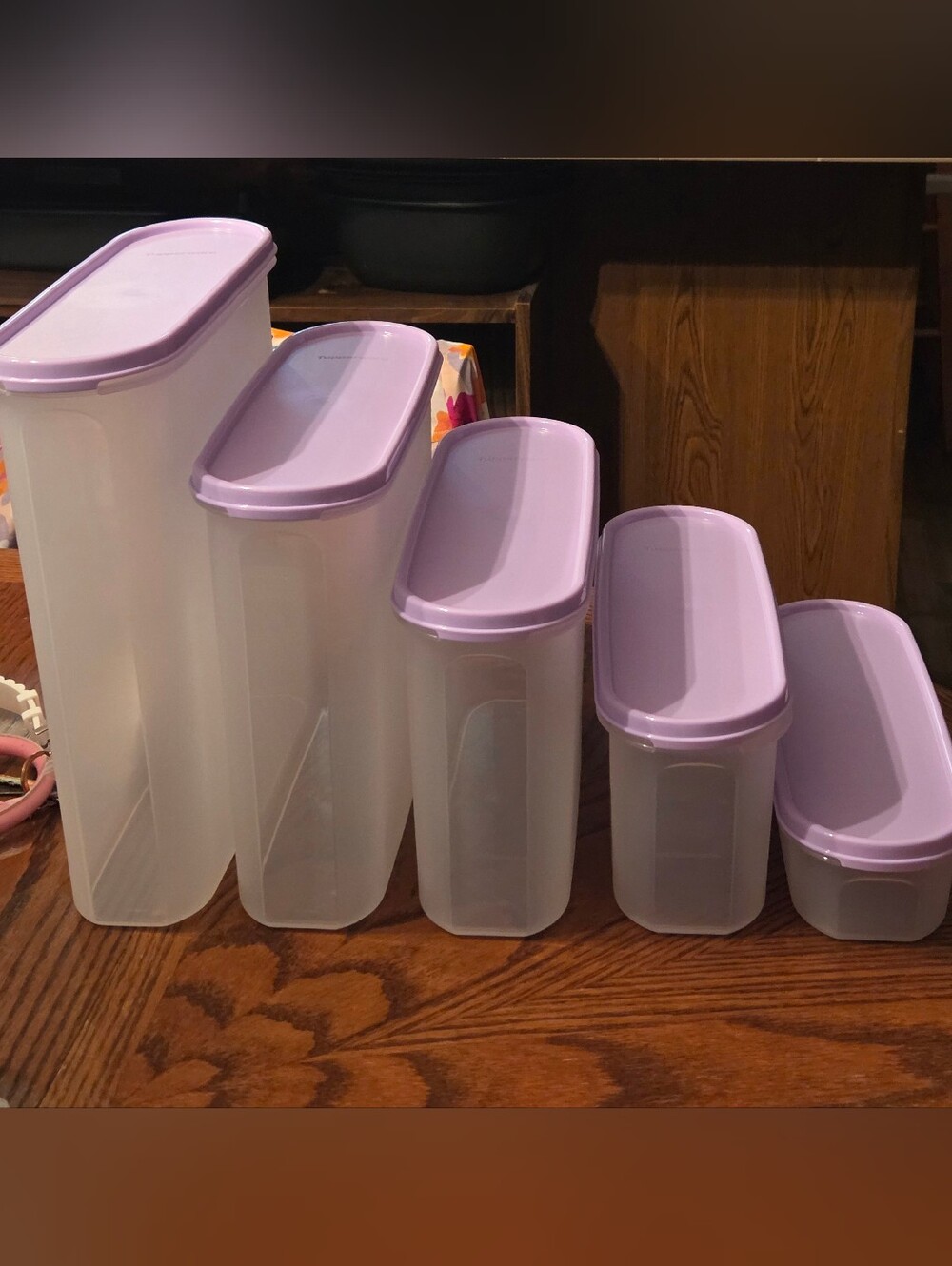 Tupperware MM Super Oval Set/5 NWT Sorbet